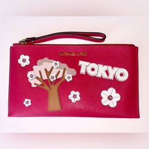 Michael kors best sale cherry blossom bag